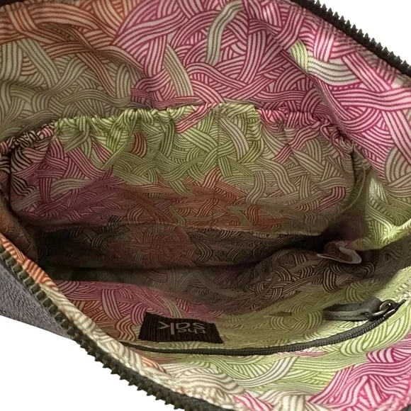 The Sak Gray Crossbody Leather Bag - Picture 7 of 14